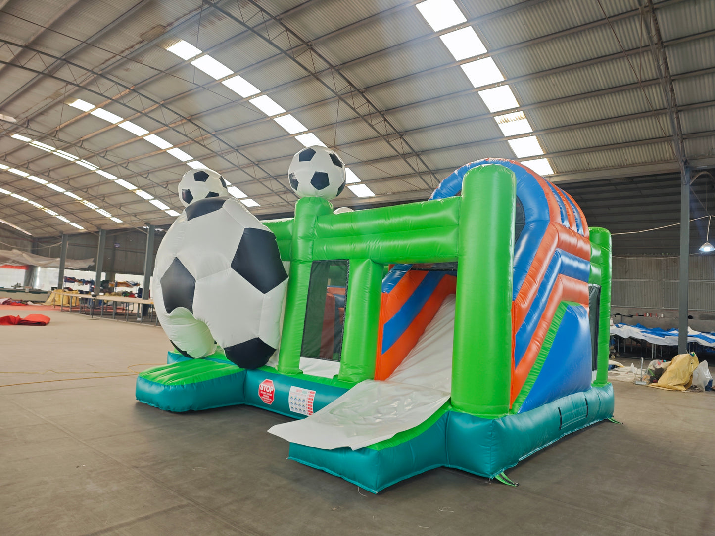 Brand New Soccer Ball Bounce House for Kids